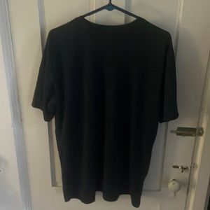 Navy ASICS Polyester T-Shirt